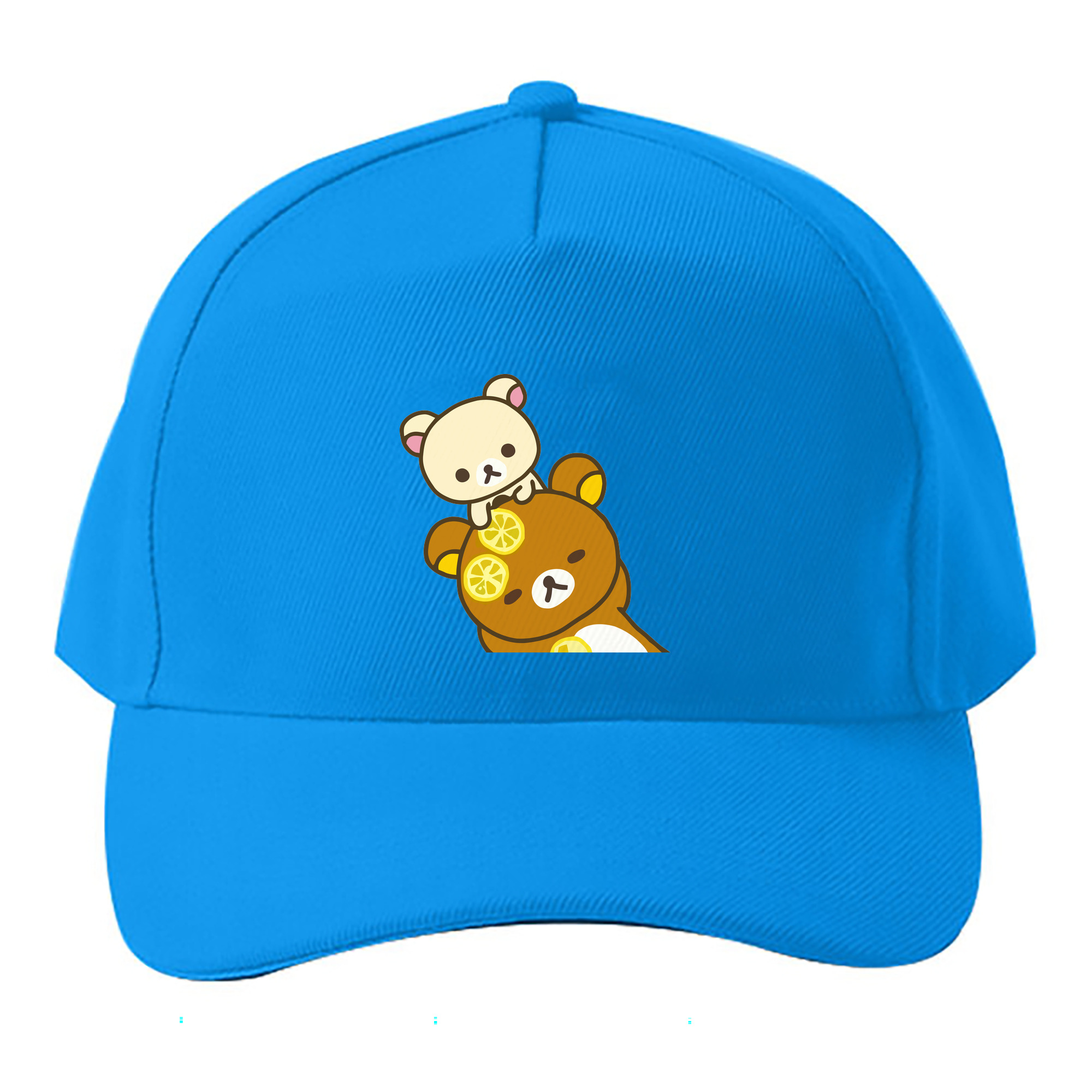 （画像用） リラックマ リラックマ キイロイトリ Rilakkuma Korilakkuma Kiiroitori ベースボールキャップ 綿100％ 男女兼用 帽子 スポーツ
